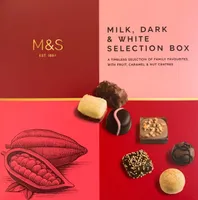 Milk , Dark & Whitr Selection Box