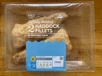 Haddock Fillets in seasoned flour