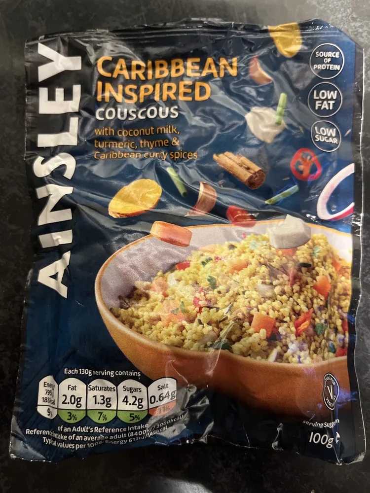 Caribbean inspired couscous