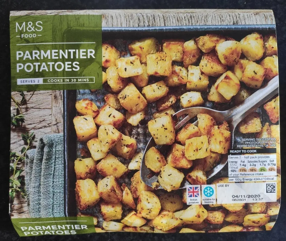 Parmentier Potatoes in a shallot & garlic butter with thyme