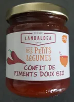 Confit de piment doux bio