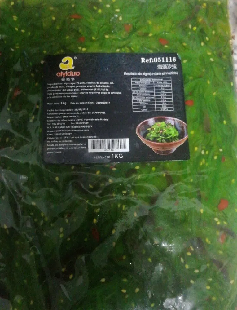 Ensalada de algas