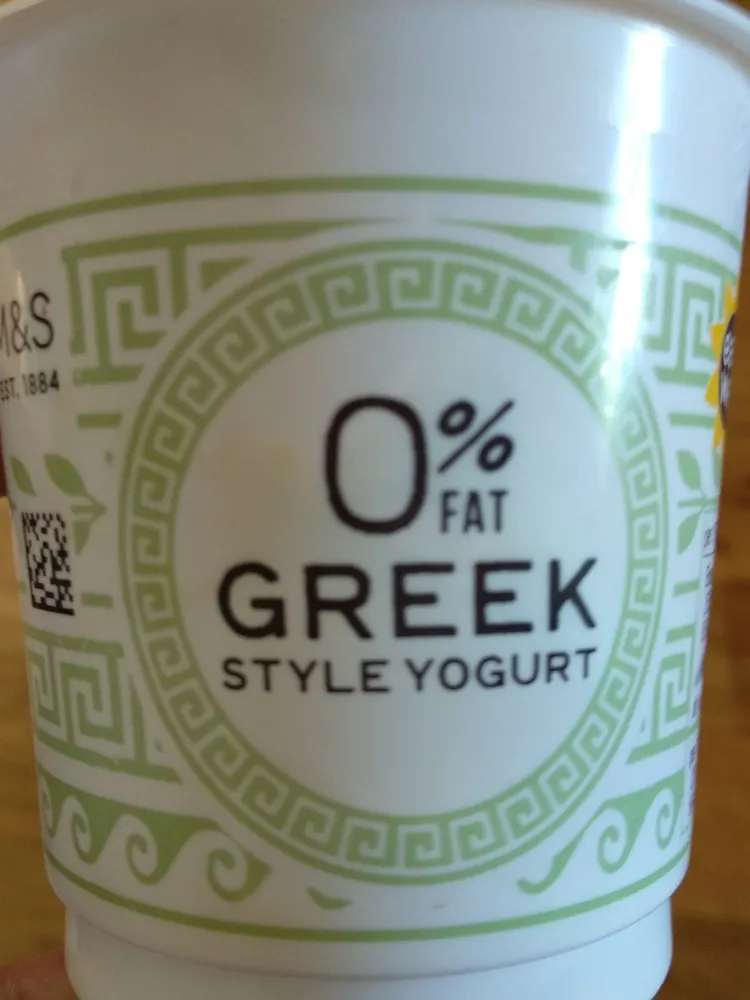 0% fat greek style yogurt