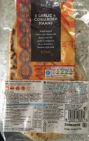 2 garlic & coriander naans