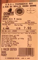 Comté Doux min 4 mois