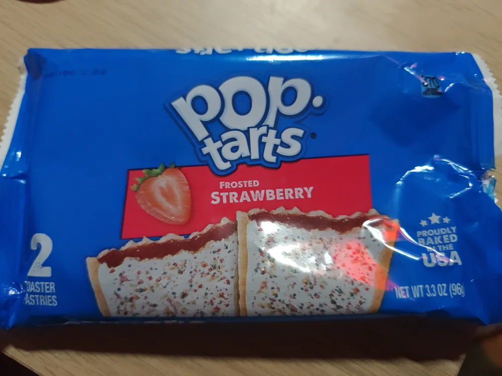 Frosted Strawberry Toaster Pastries