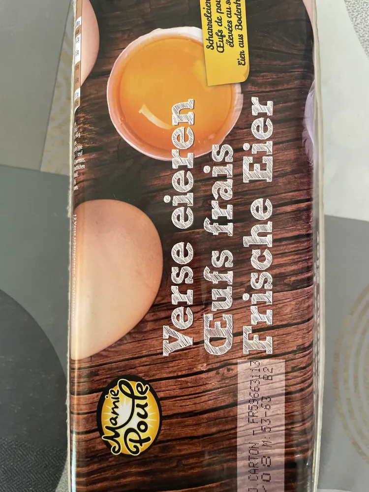 œufs frais