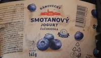 Bánovecký smotanový jogurt čučoriedka
