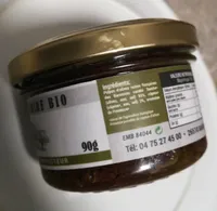 Tapenade noire bio