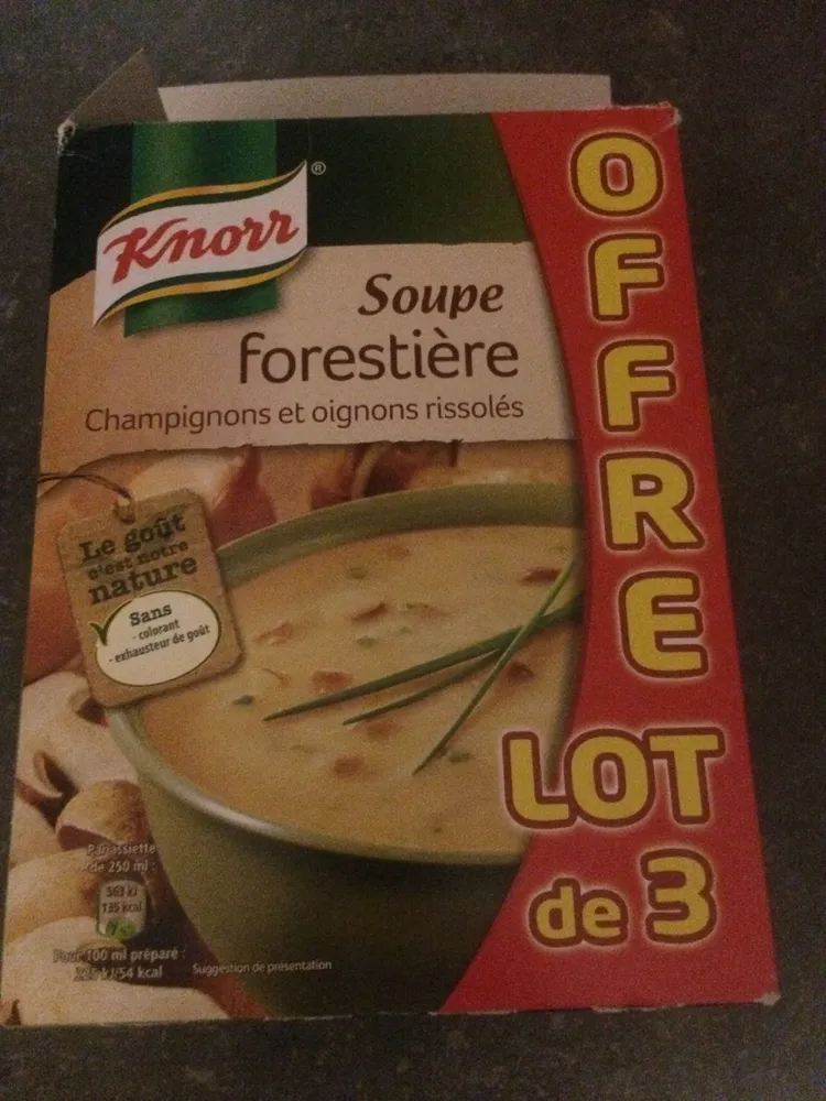 Soupe forestiere