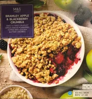 Bramly Apple & Blackberry Crumble