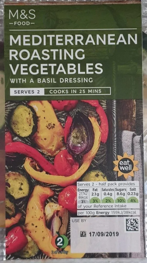 Mediterranean Roasting Vegetables