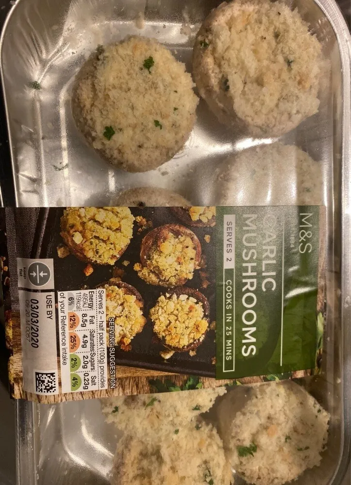 Carlic Mushrooms