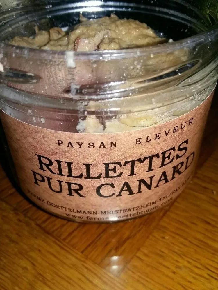 Rillettes pur canard