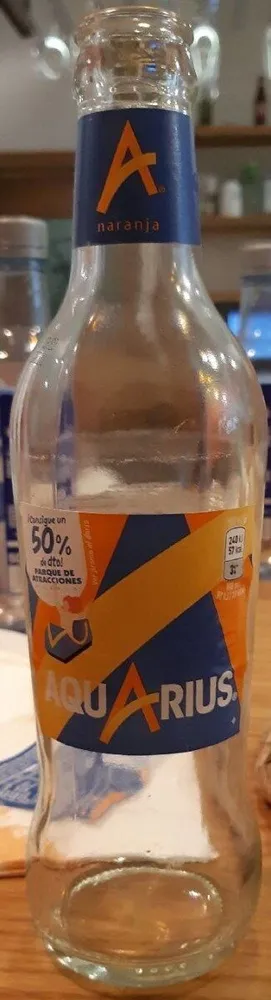 Aquarius de naranja