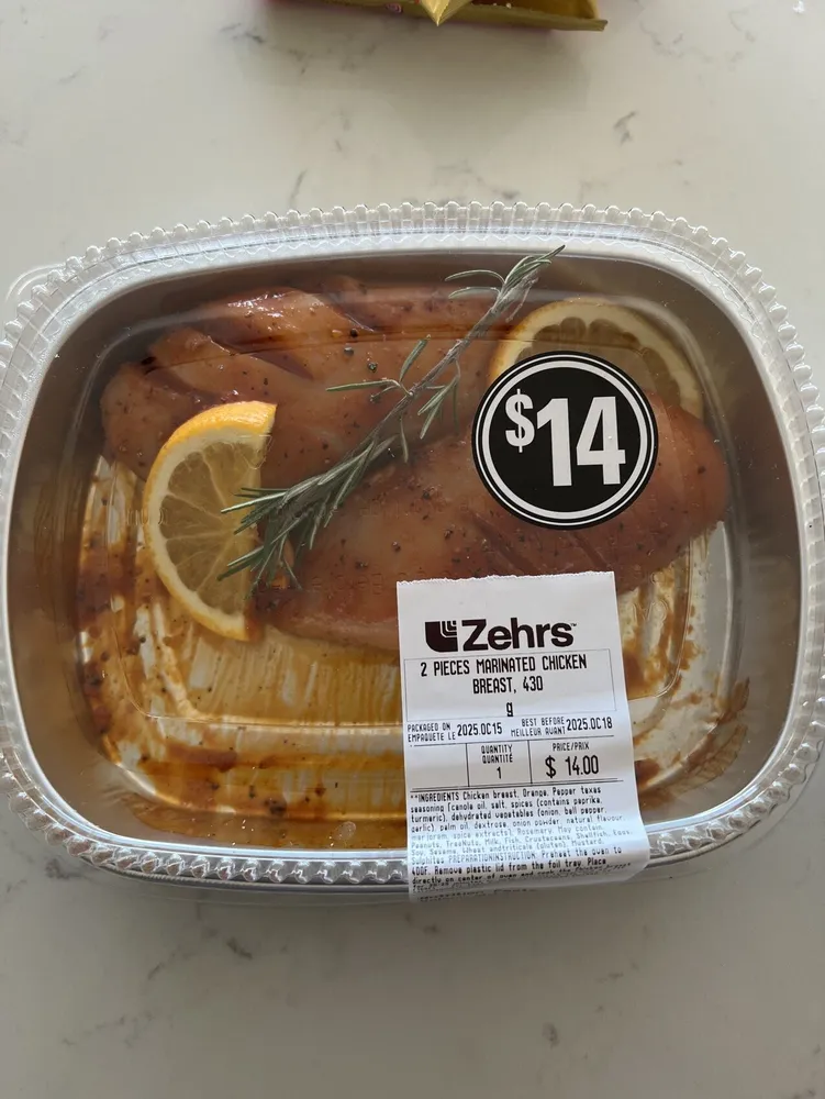 Marinated Chicken Breast