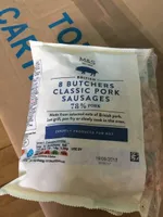 Classic Pork sausages (78% pork)