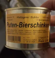 Puten Bierschinken