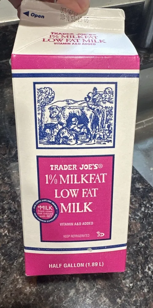 1%milk fat Low Fat Milk