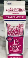 1% Milkfat Lowfat Milk