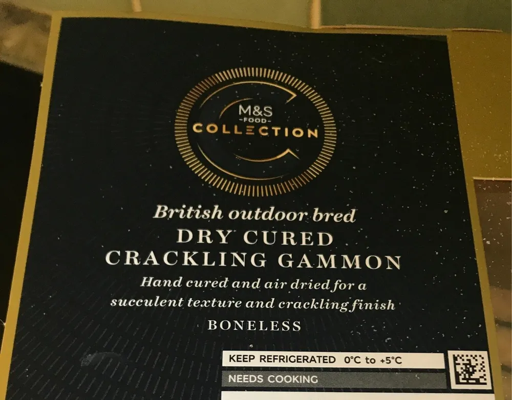 Dry Cured Cracking Gamon
