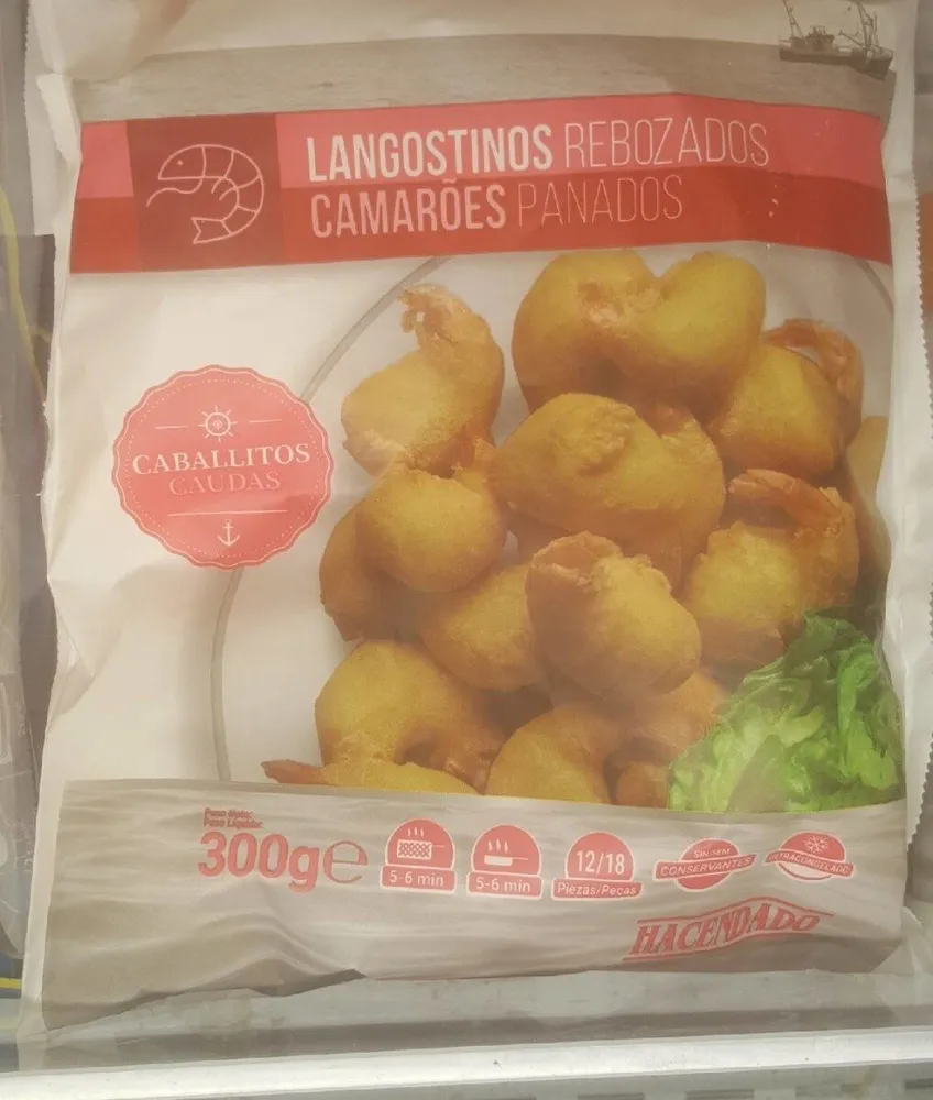 Langostino rebozado