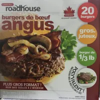 Burgers de bœuf angus