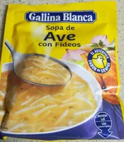 Sopa de ave con fideos
