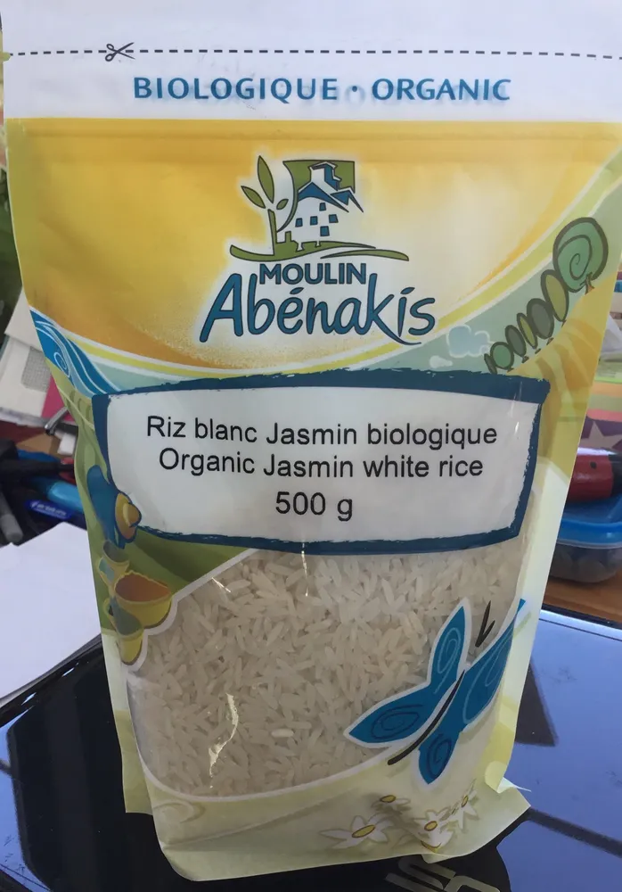 Riz blanc Jasmin biologiqu