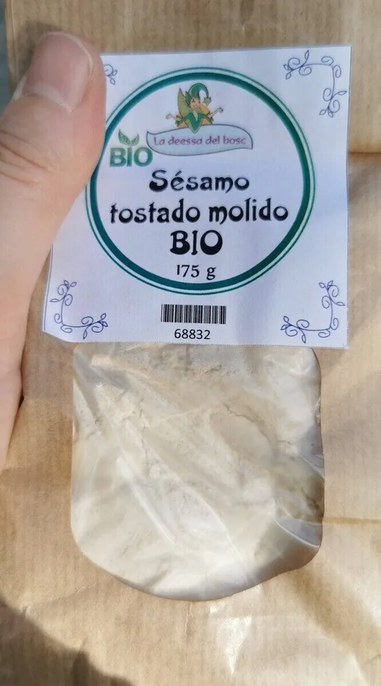Sésamo tostado molido bio