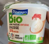 Creme epaisse entiere bio