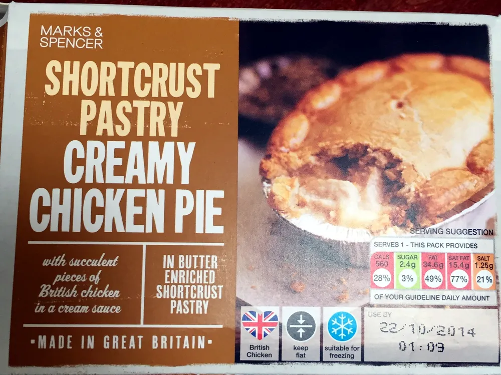 Creamy Chicken Pie