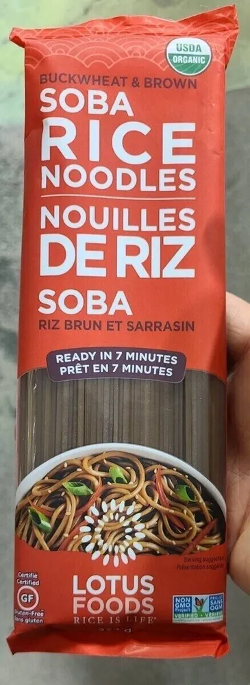 Nouilles de riz soba