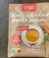 Velouté instantané carotte cuisinée
