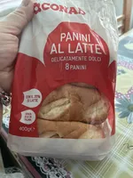 Panini al latte 8 panini