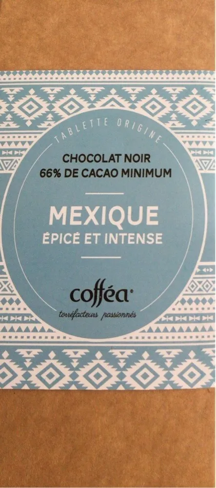 Chocolat noir 66% de cacao minimum