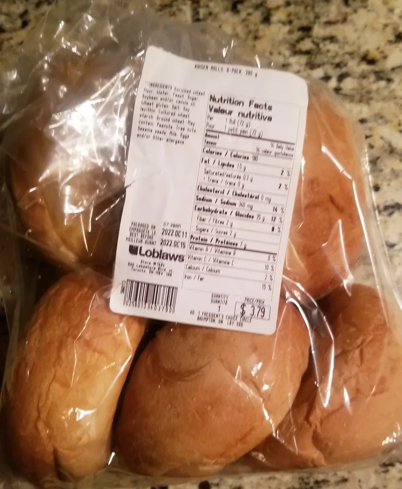 Kaiser Rolls, 6-Pack