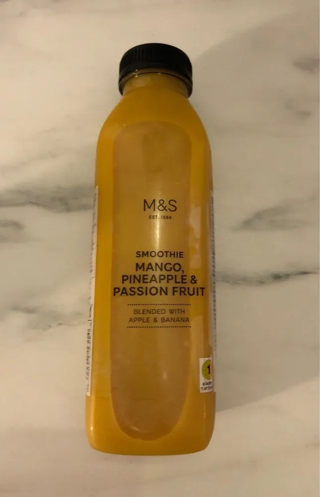 Mango Pineapple & Passion Fruit Smoothie