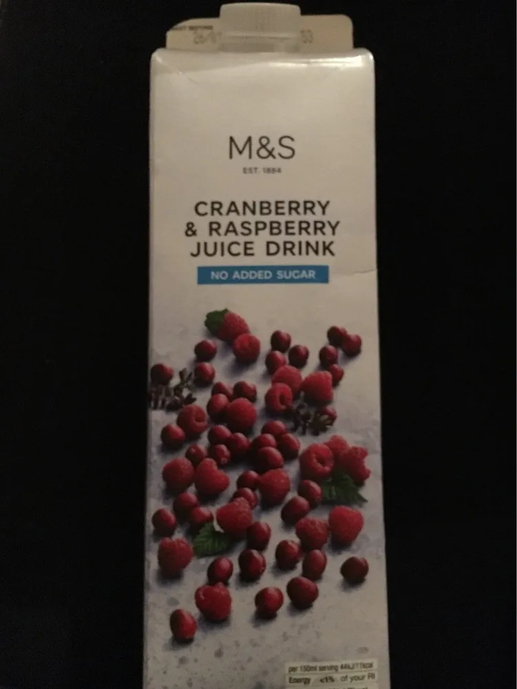CRANBERRY & RASPERRY JUICE DRINK