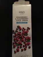 CRANBERRY & RASPERRY JUICE DRINK