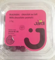 Arachides - Chocolat au lait