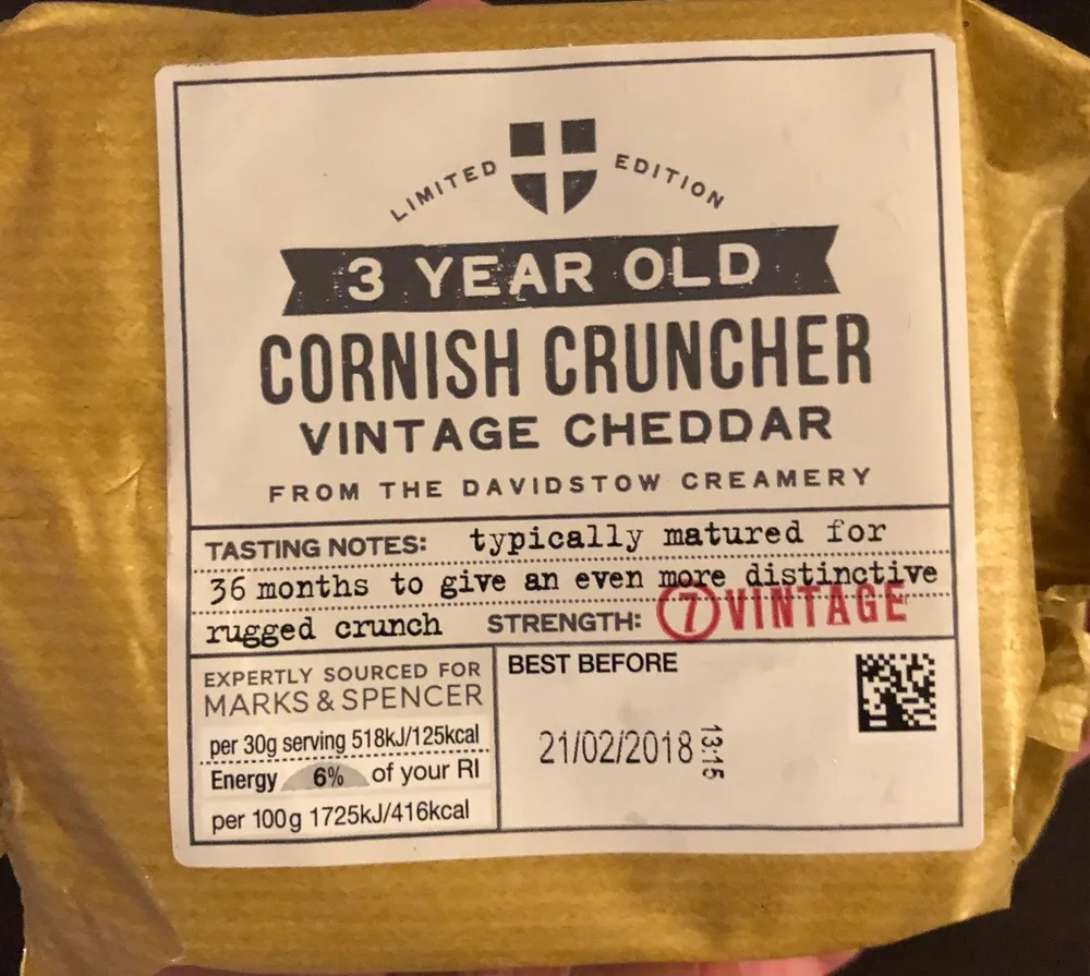 Vintage cheddar