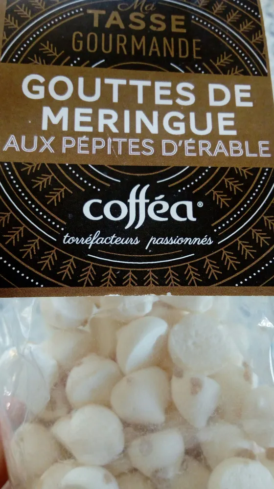 Gouttes de Meringue aux Pépites d'Érable