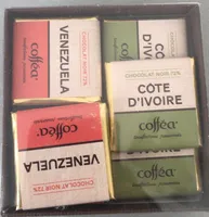 Coffret croc origines 24 carées de chocolat