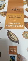 Chocolat  bio au lait 38%