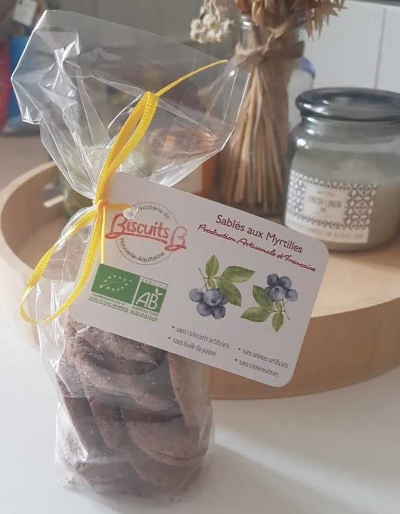 Sablés aux Myrtilles