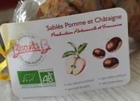 Sablé pomme et châtaignes