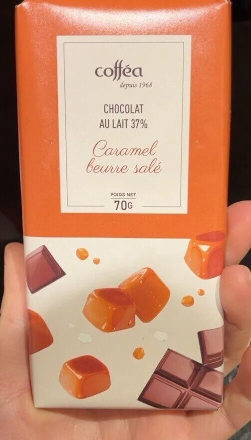 Chocolaf Au Lait 37% Caramel Beurre Sale