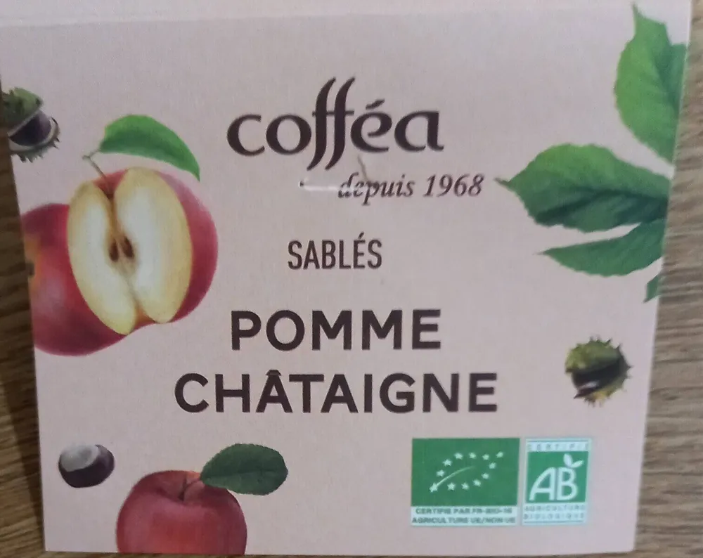 Sablés pomme châtaigne