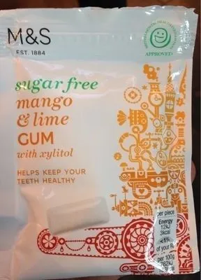 Mango et lime gum